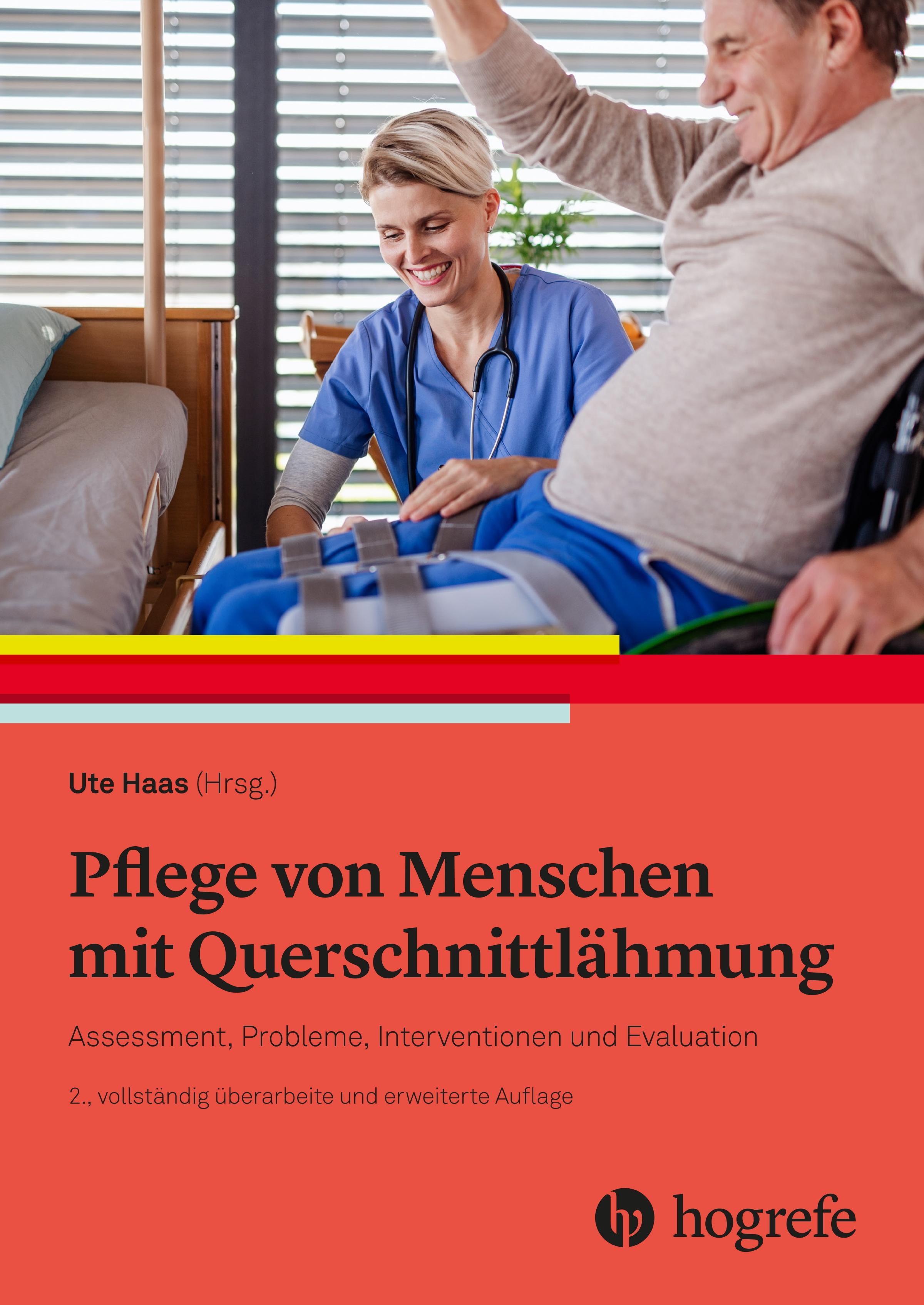 Vorderes Coverbild Pflege von Menschen mit Querschnittlähmung