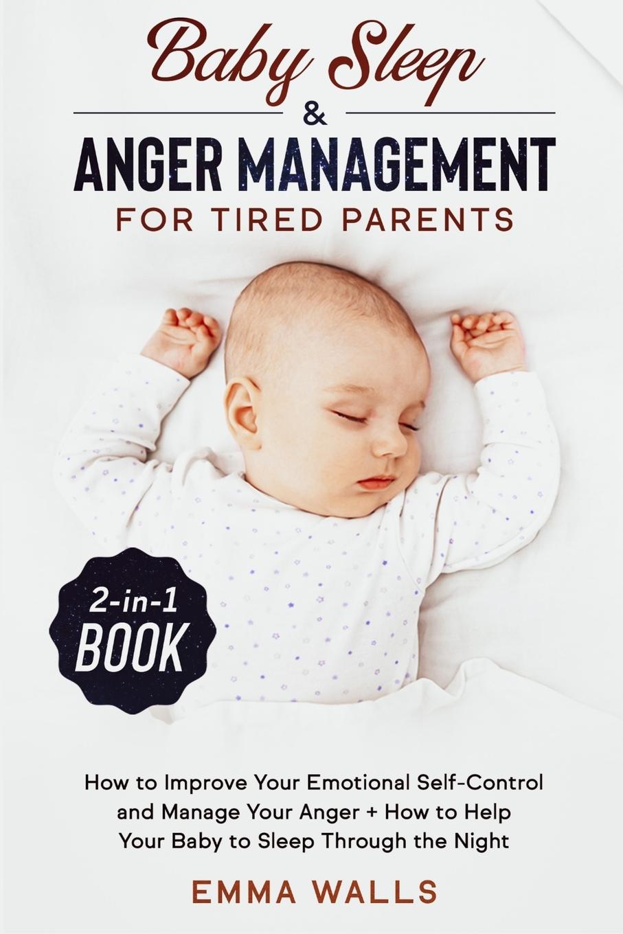Vorderes Coverbild Baby Sleep and Anger Management for Tired Parents 2-in-1 Book