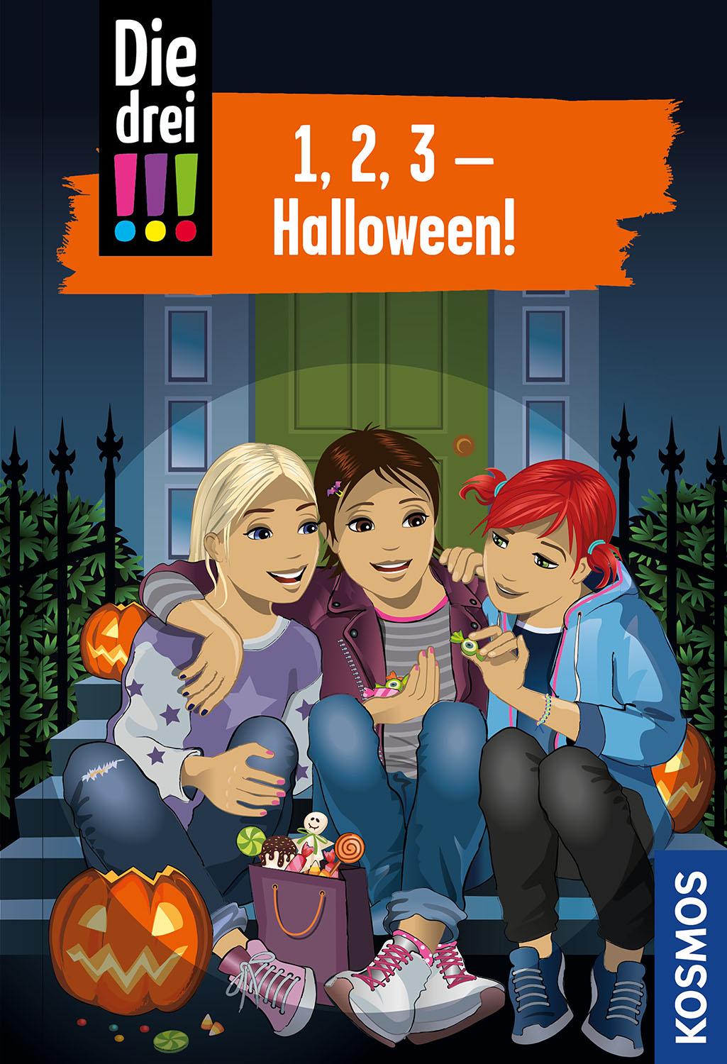 Vorderes Coverbild Die drei !!!, 1, 2, 3 - Halloween!