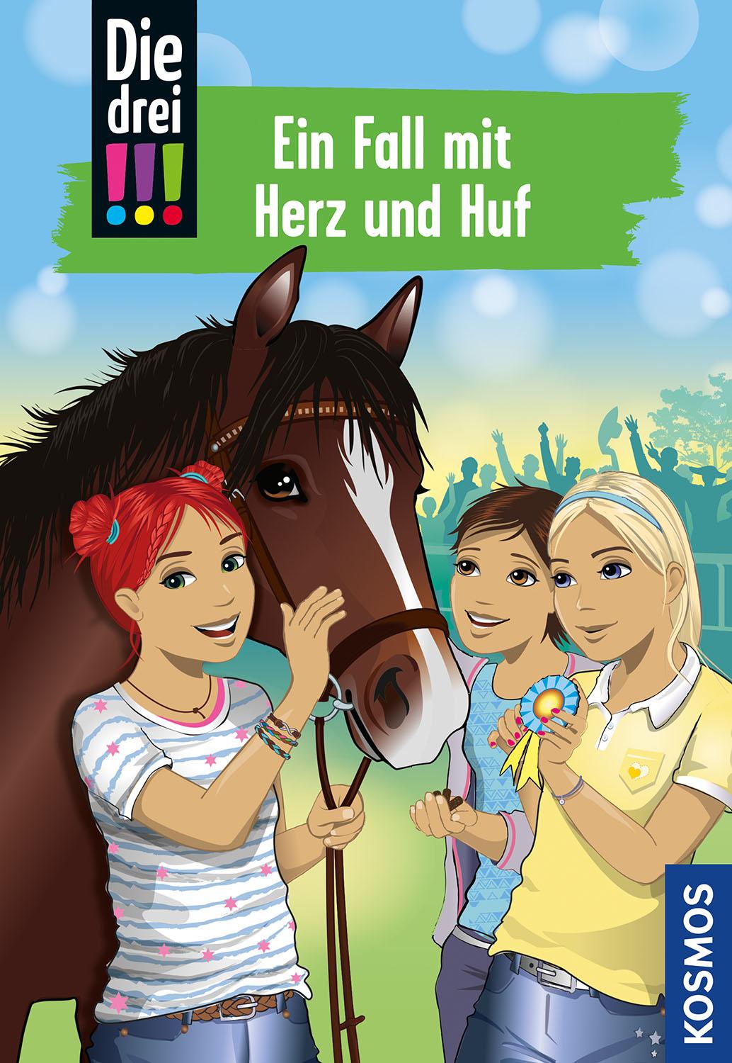 Vorderes Coverbild Die drei !!!, 85, Ein Fall mit Herz und Huf