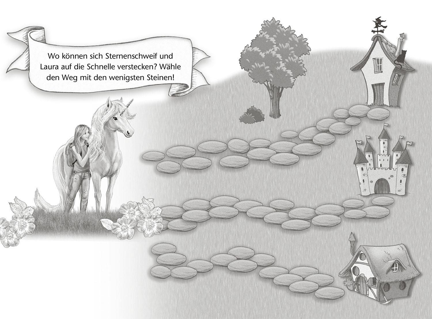 Beispielinhalt (Bild) Sternenschweif, Das Buch der Freundschaft