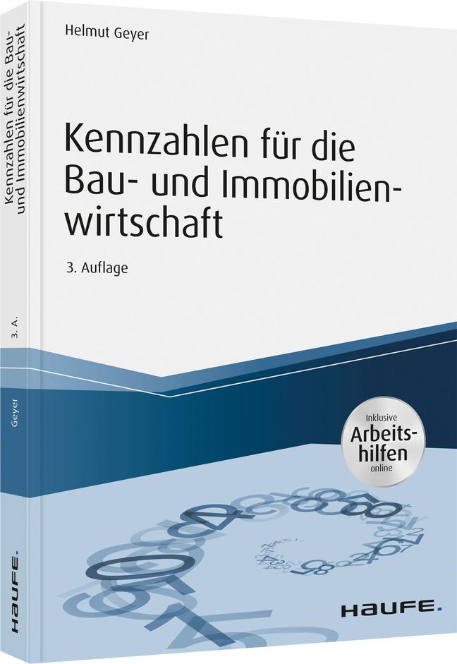 Vorderes Coverbild Kennzahlen für die Bau- und Immobilienwirtschaft - inkl. Arbeitshilfen online