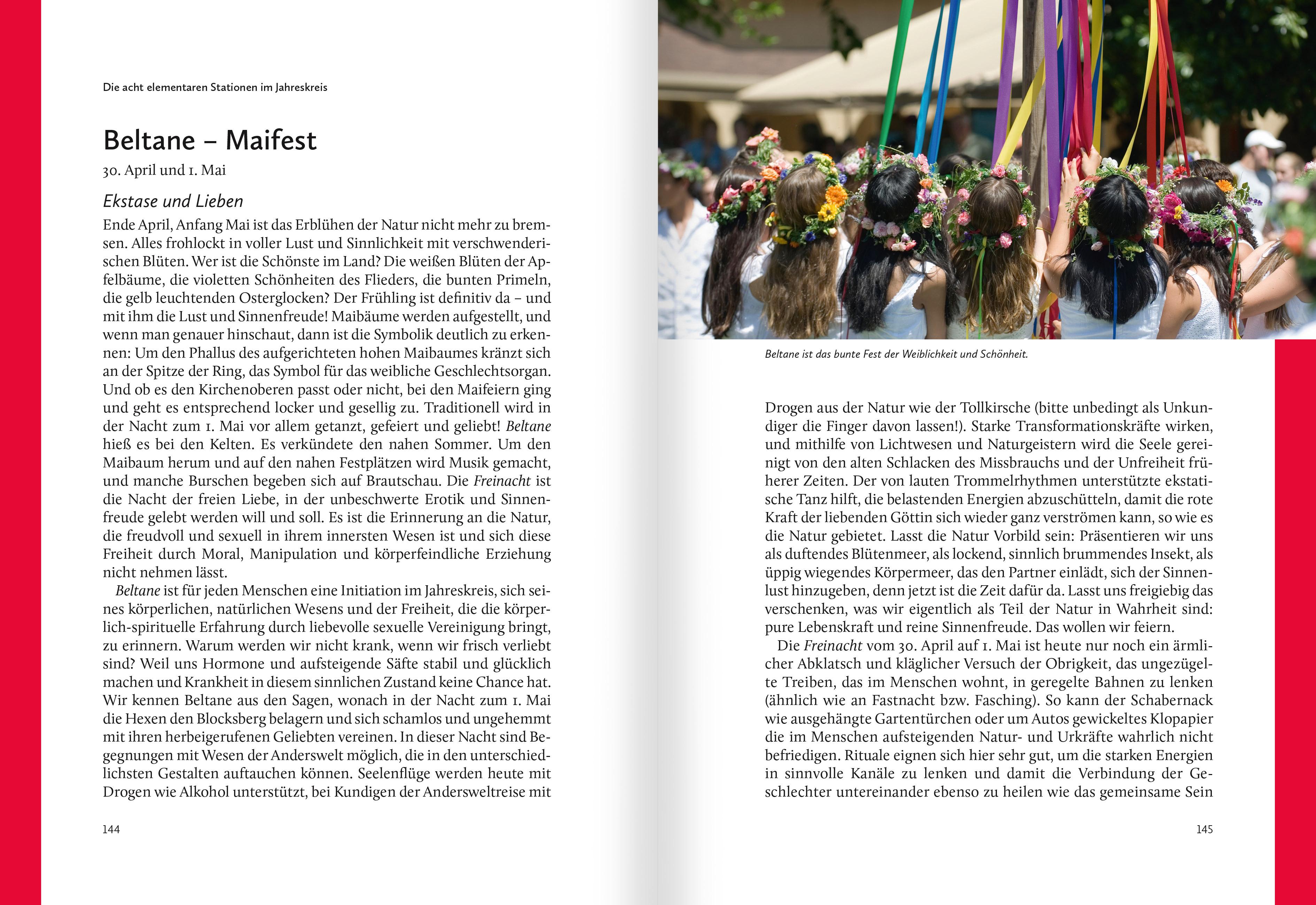 Beispielinhalt (Bild) Rituale im Jahreskreis. Harmonisierung und Selbstheilung im Rhythmus der Natur