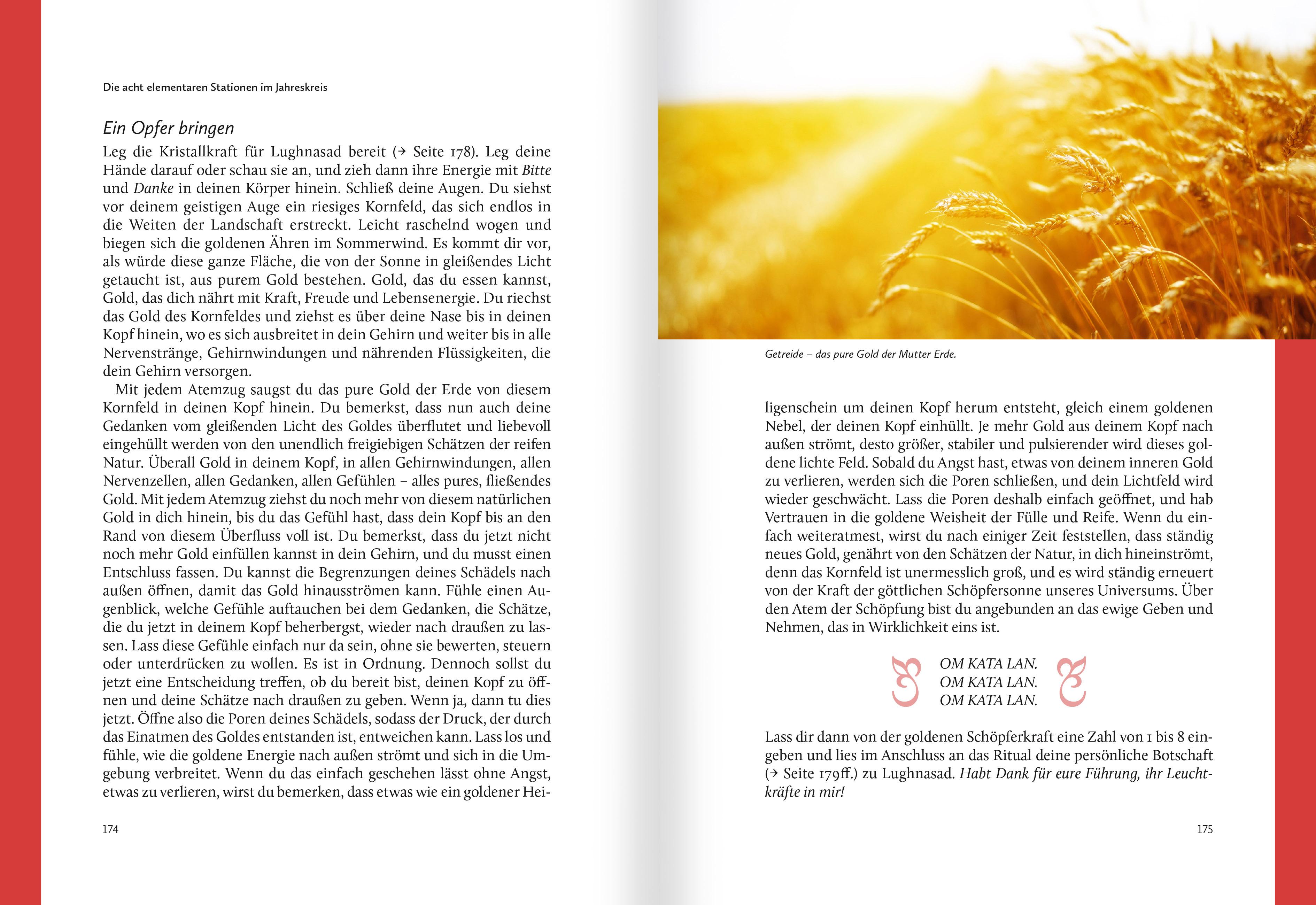 Beispielinhalt (Bild) Rituale im Jahreskreis. Harmonisierung und Selbstheilung im Rhythmus der Natur