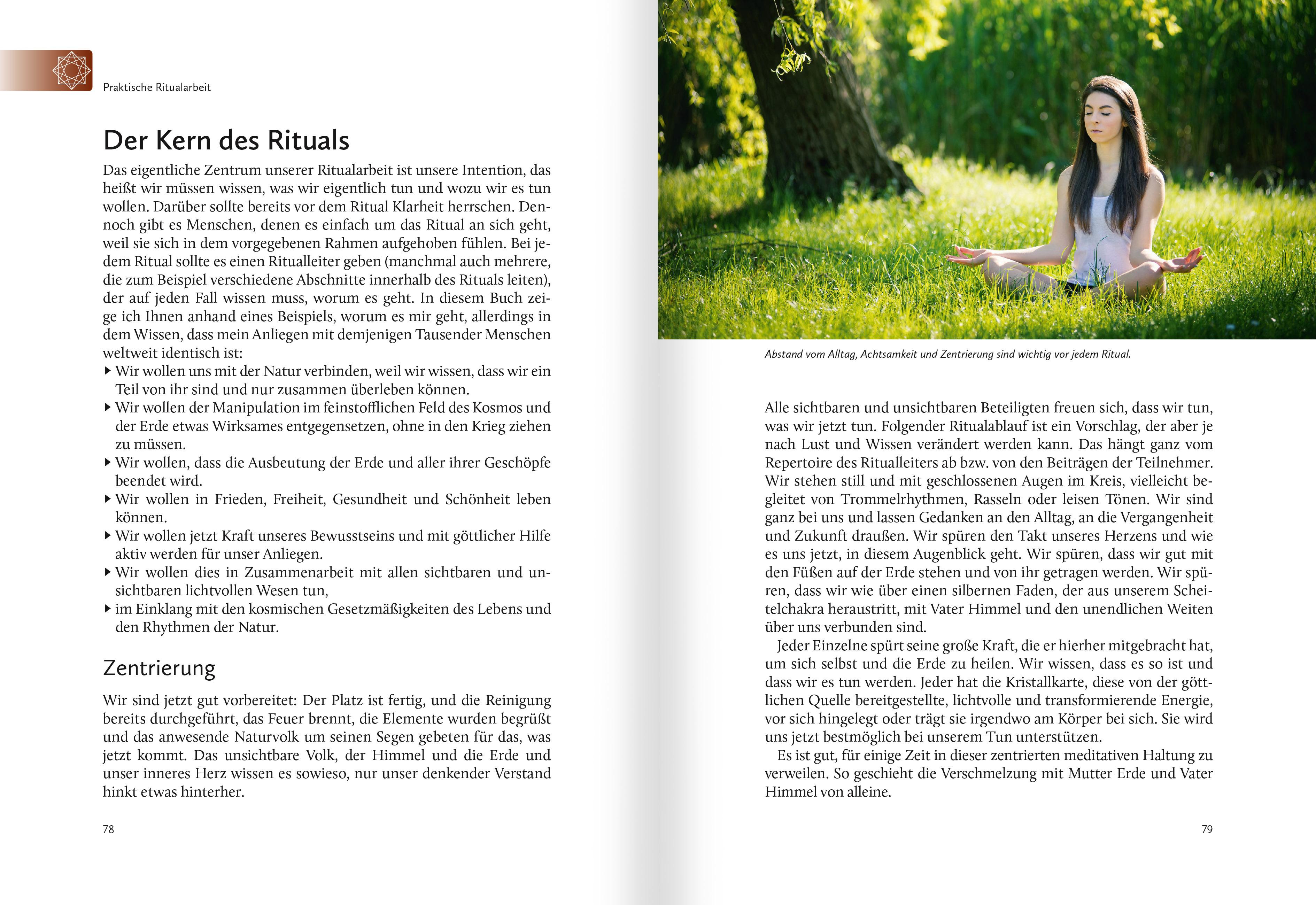Beispielinhalt (Bild) Rituale im Jahreskreis. Harmonisierung und Selbstheilung im Rhythmus der Natur