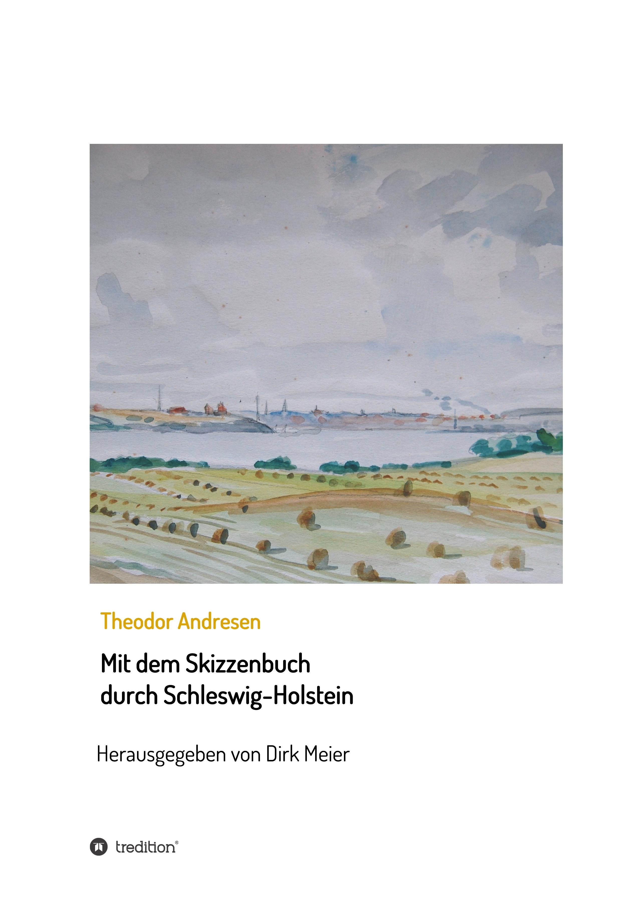 Vorderes Coverbild Mit dem Skizzenbuch durch Schleswig-Holstein