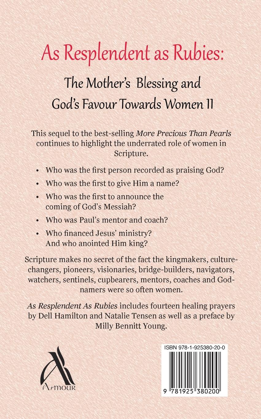 Rückseitencover As Resplendent As Rubies