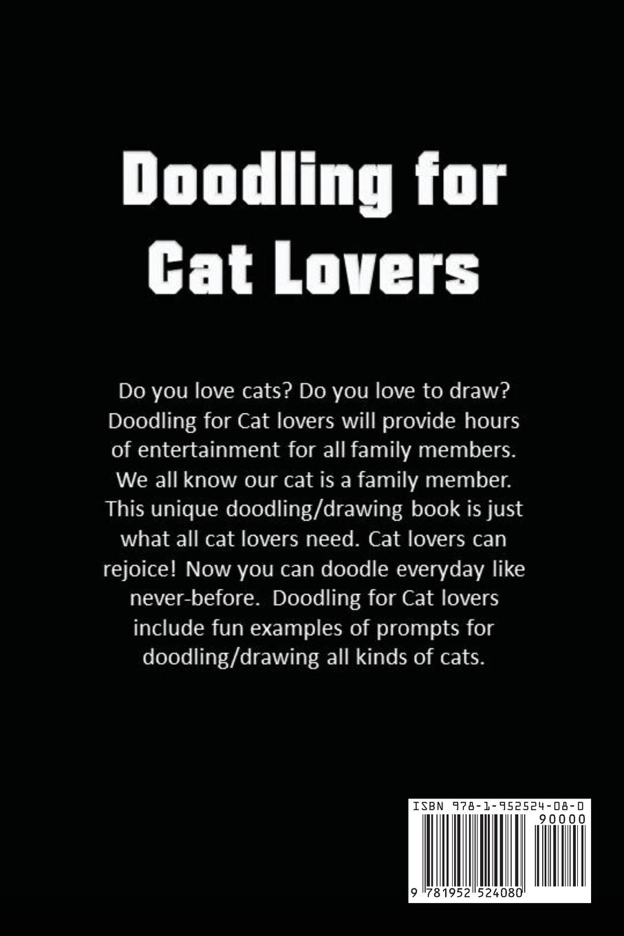 Rückseitencover Doodling for Cat Lovers