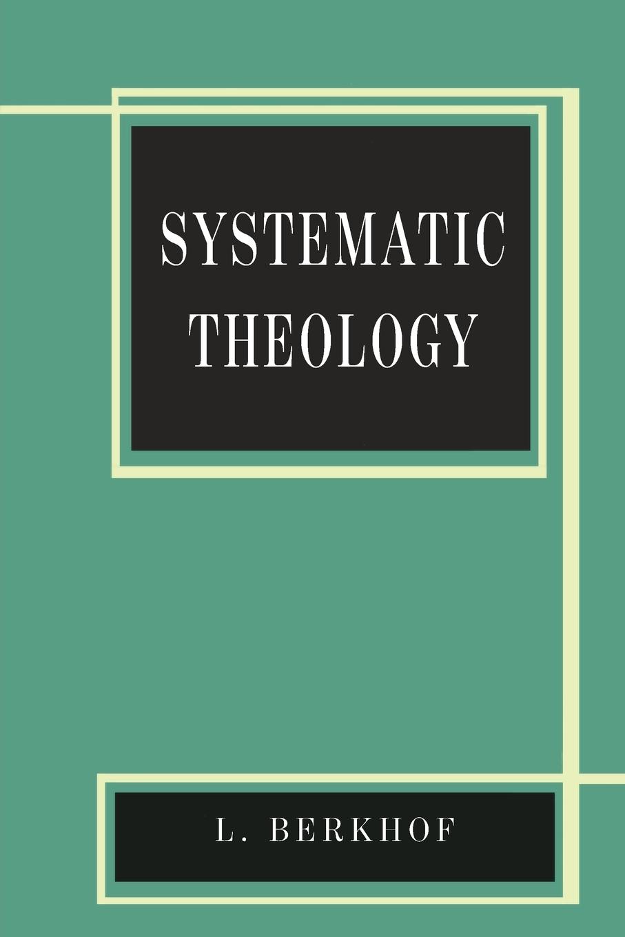 Vorderes Coverbild Systematic Theology
