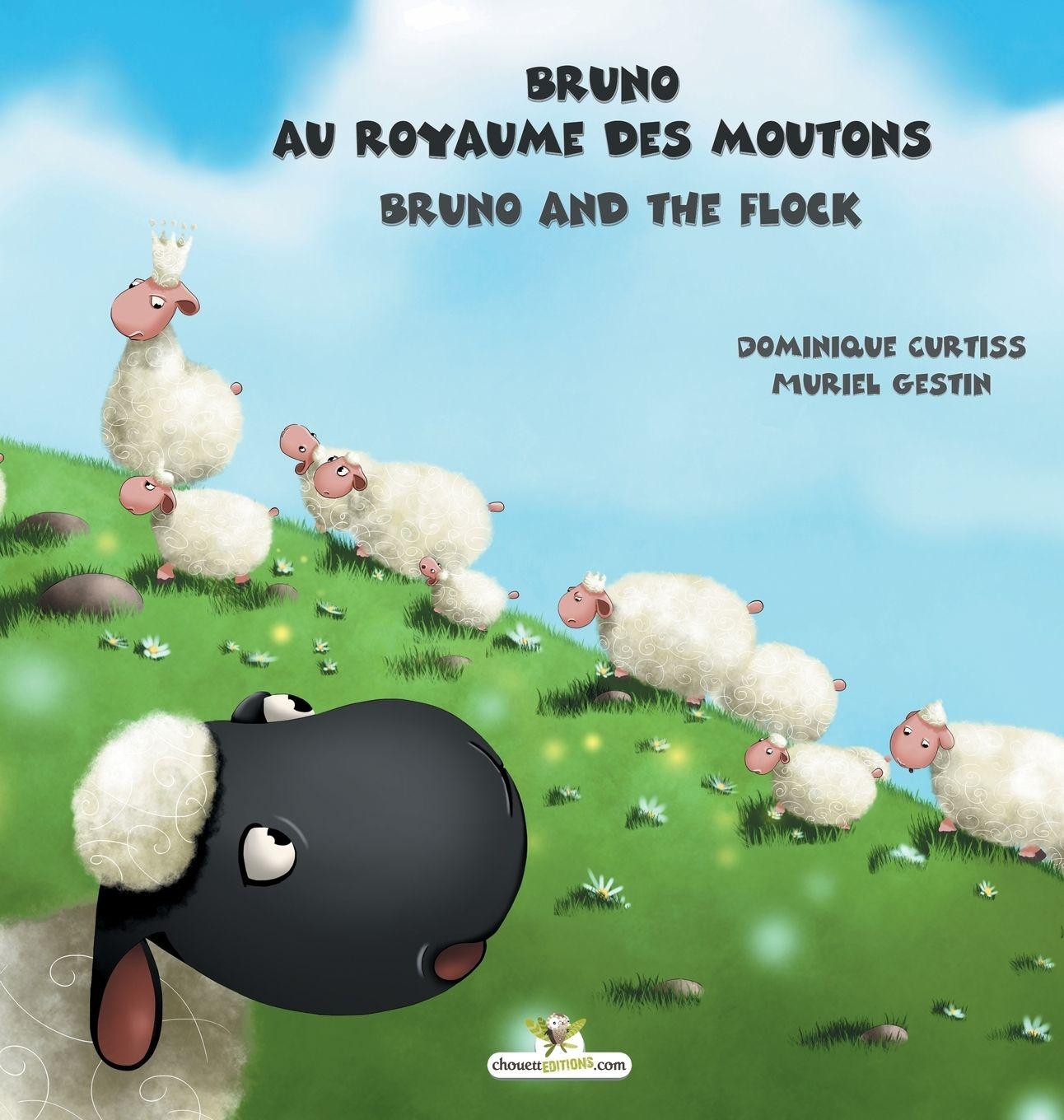 Vorderes Coverbild Bruno au royaume des moutons - Bruno and the flock