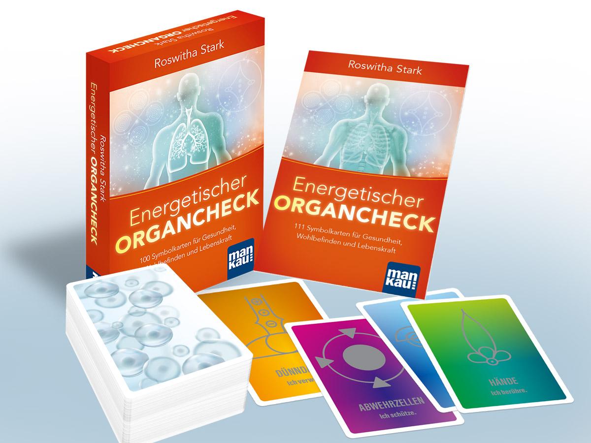 Beispielinhalt (Bild) Energetischer Organcheck. Kartenset
