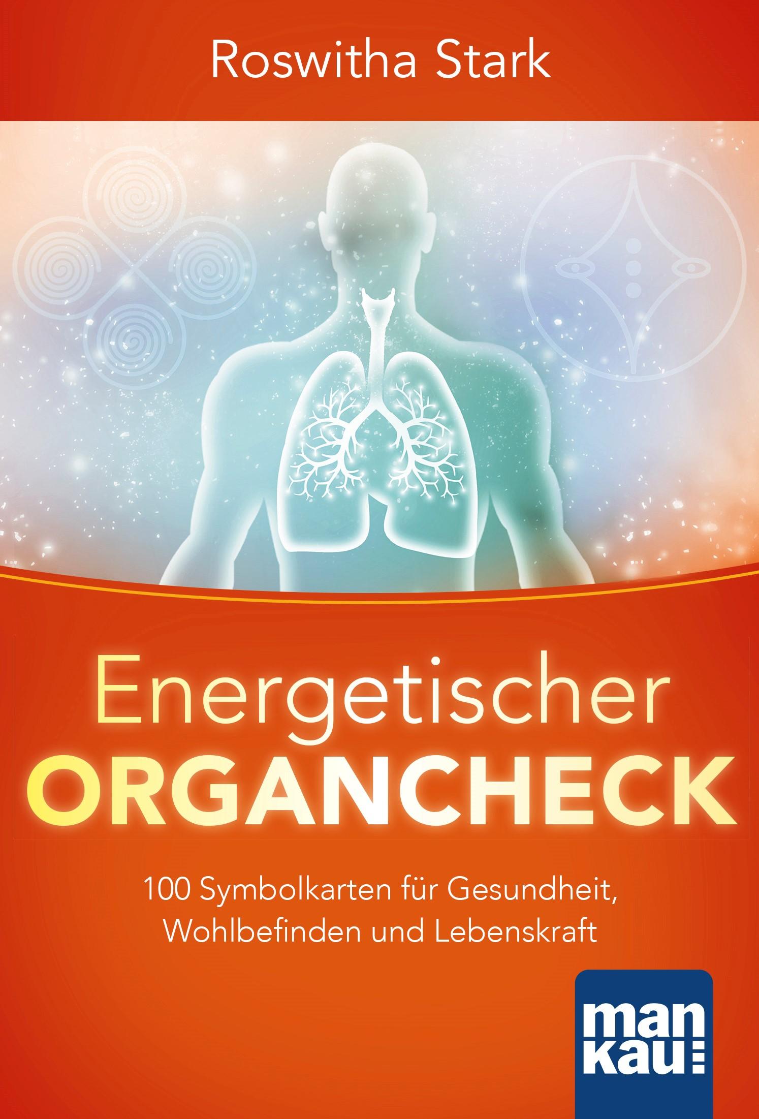 Vorderes Coverbild Energetischer Organcheck. Kartenset