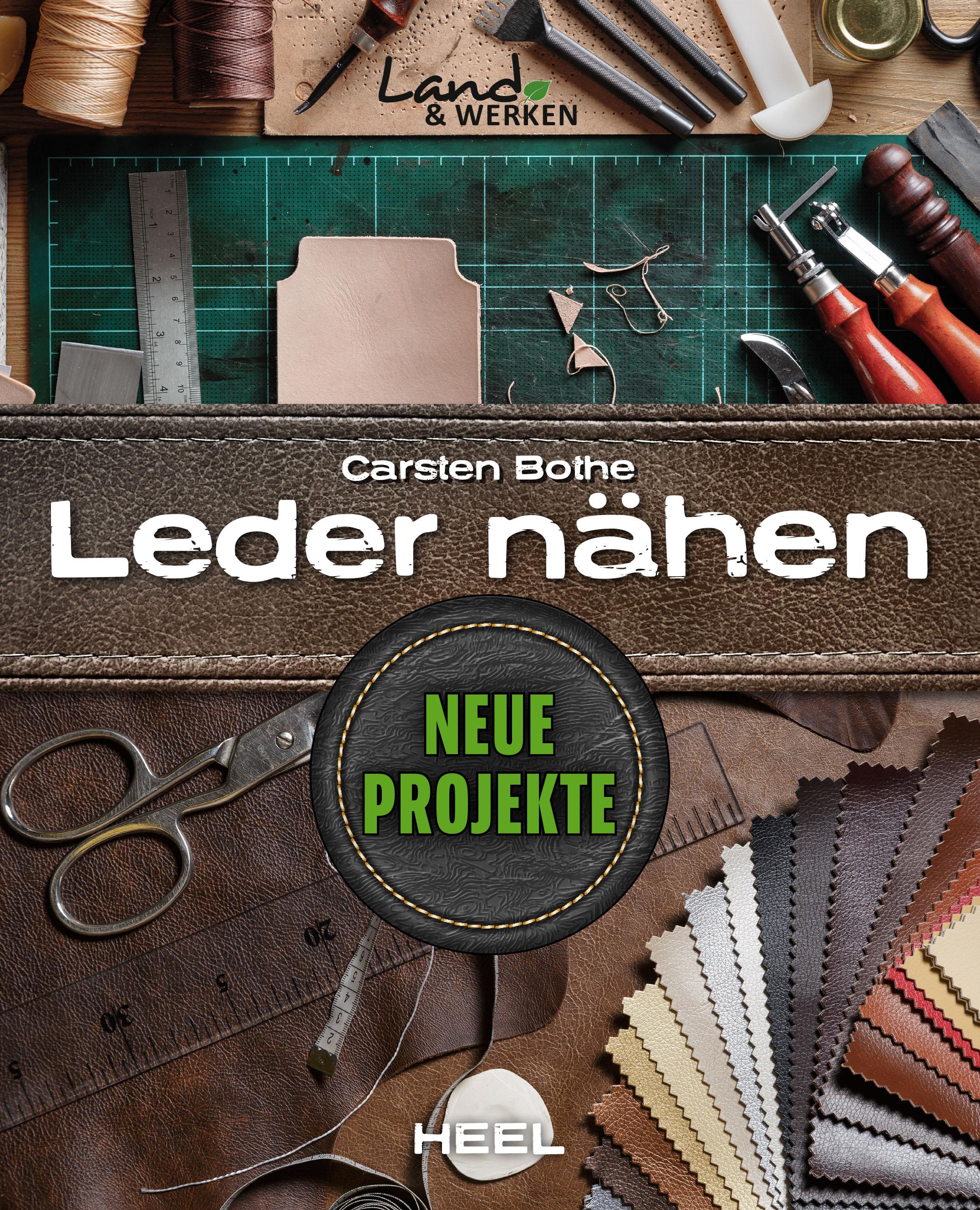 Vorderes Coverbild Leder nähen - Neue Projekte