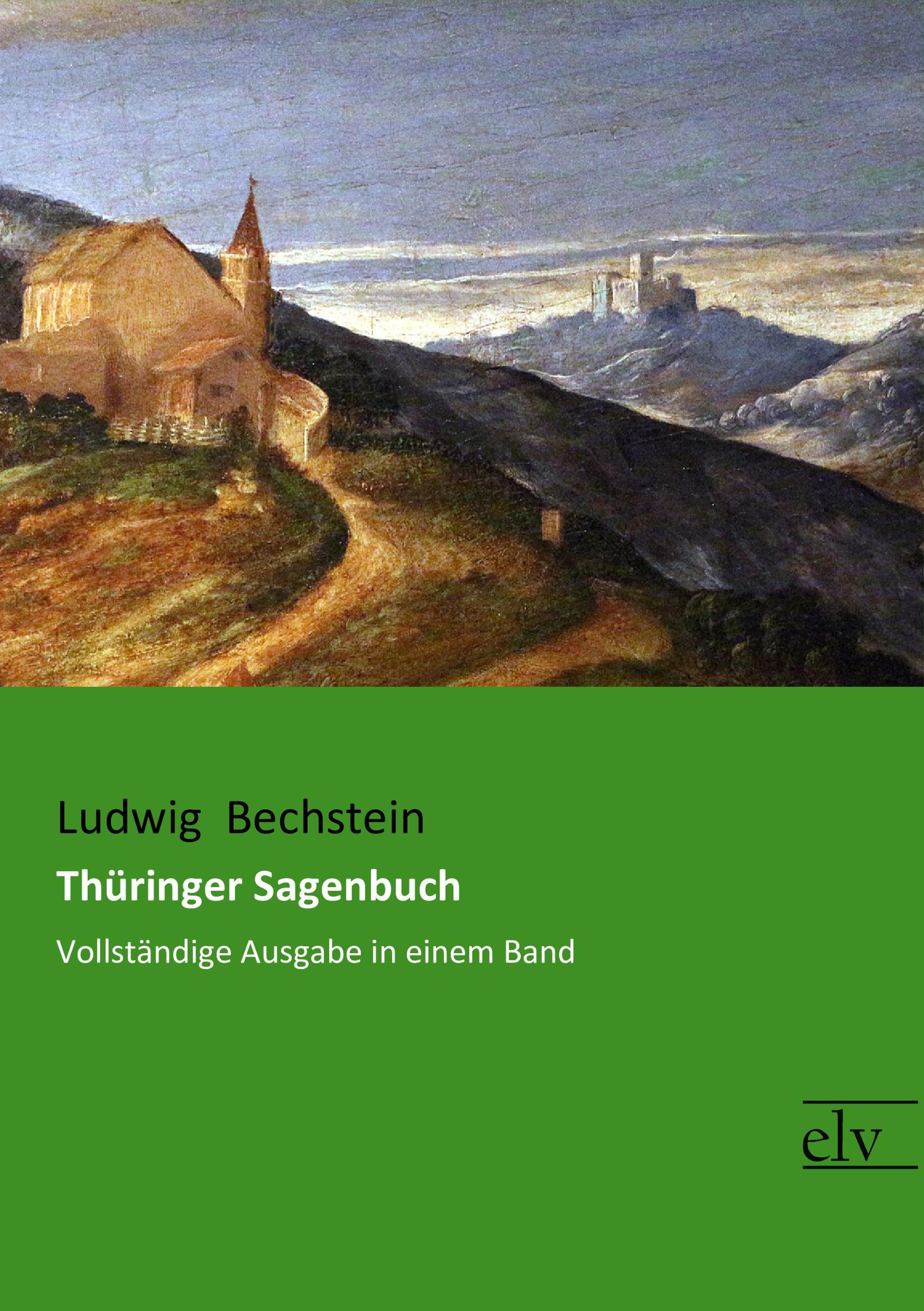 Vorderes Coverbild Thüringer Sagenbuch