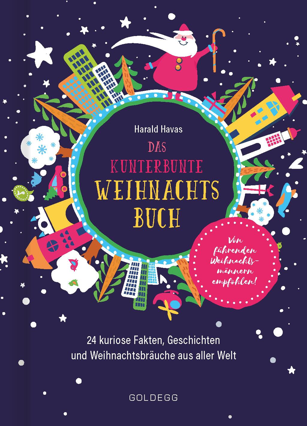 Vorderes Coverbild Das kunterbunte Weihnachtsbuch