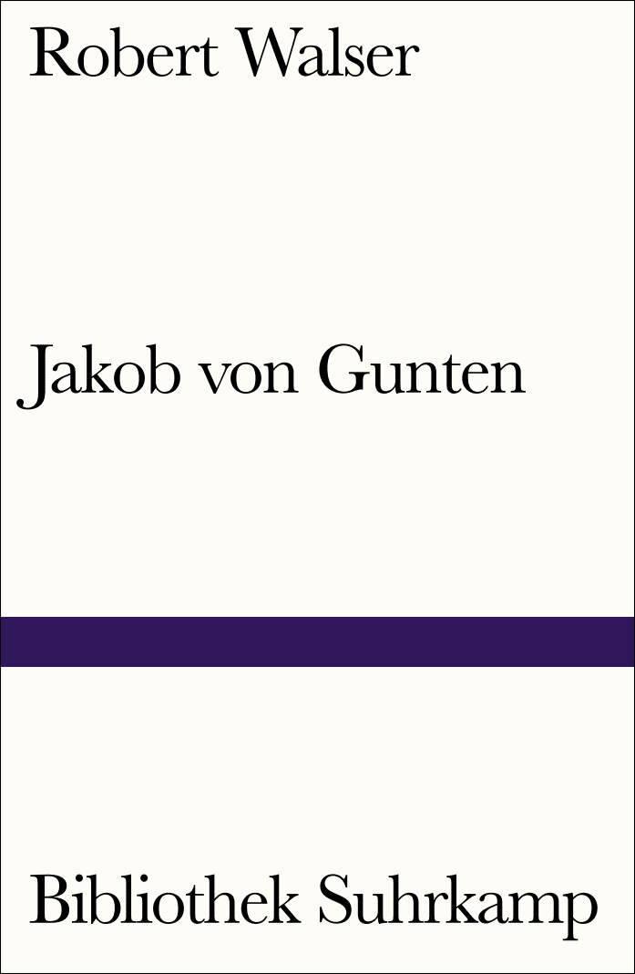 Vorderes Coverbild Jakob von Gunten