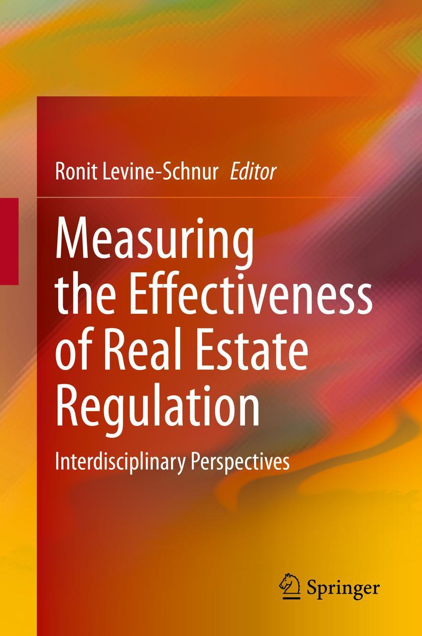 Vorderes Coverbild Measuring the Effectiveness of Real Estate Regulation