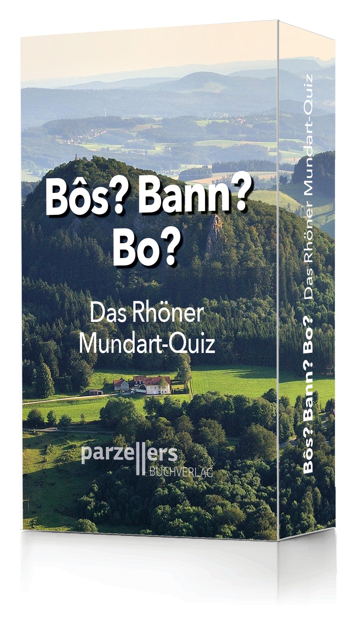 Vorderes Coverbild Das Rhöner Mundart-Quiz
