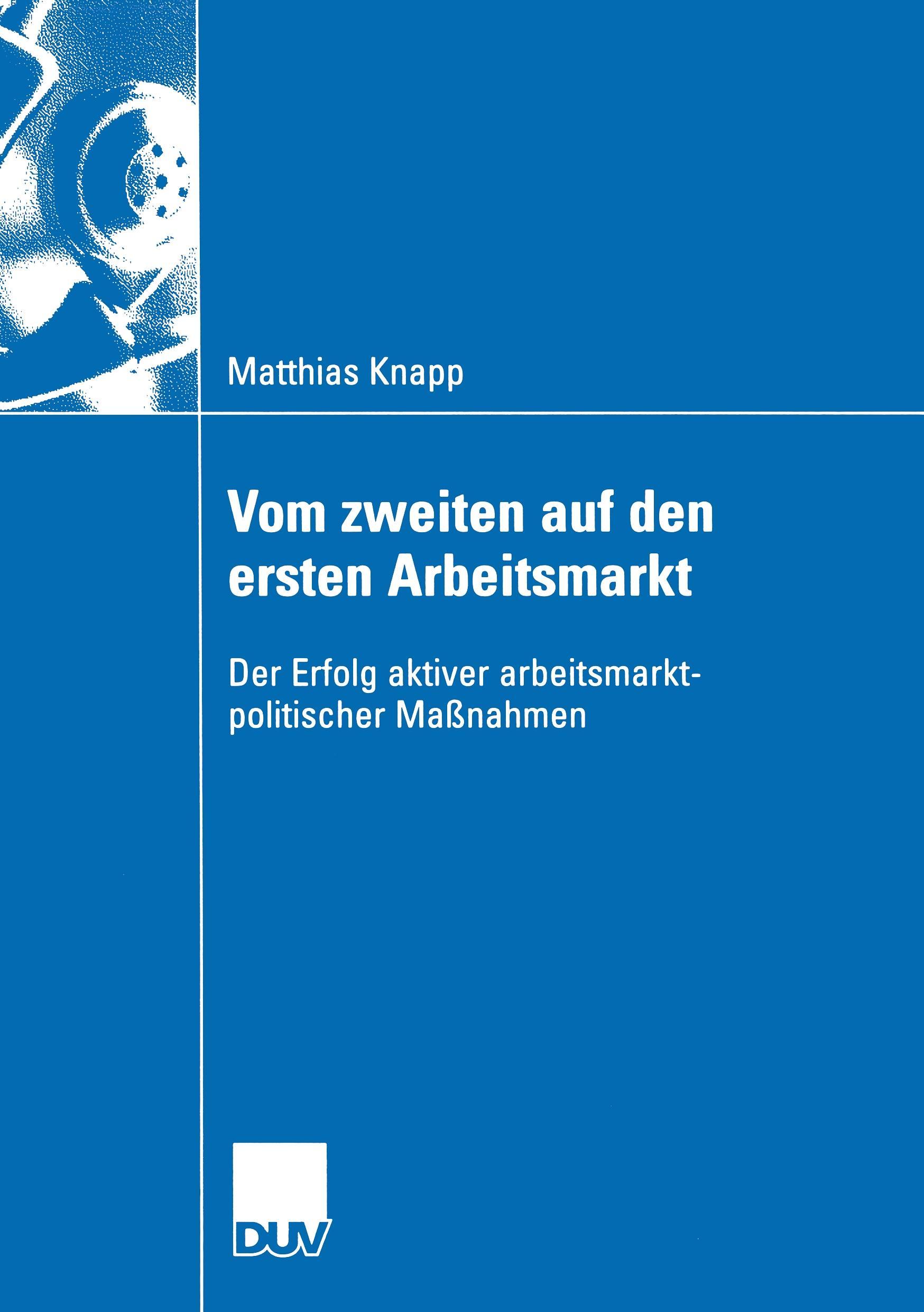 Vorderes Coverbild Vom zweiten auf den ersten Arbeitsmarkt