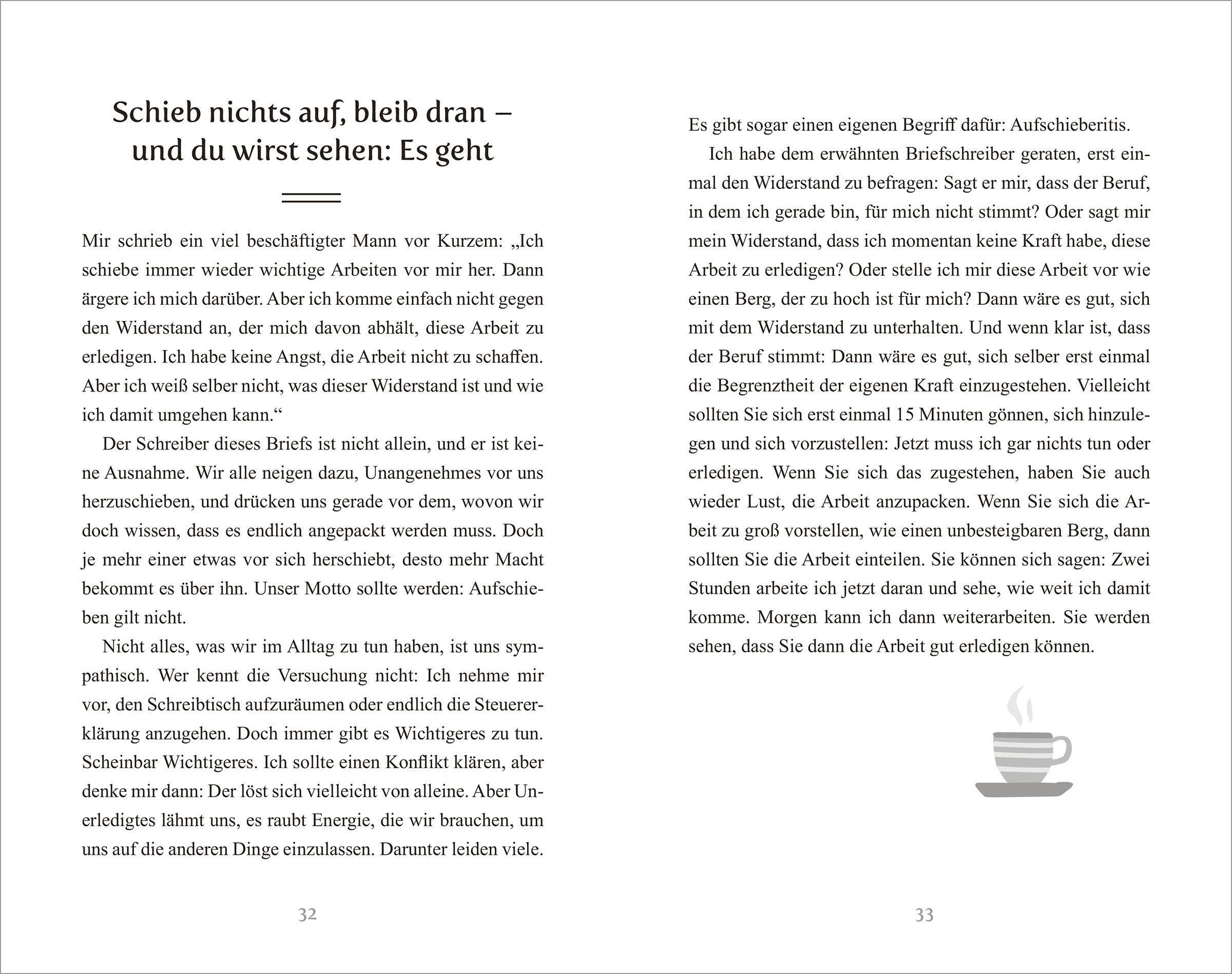 Beispielinhalt (Bild) Was im Alltag gut tut