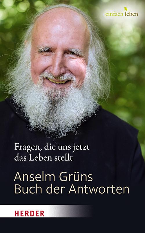 Vorderes Coverbild Anselm Grüns Buch der Antworten