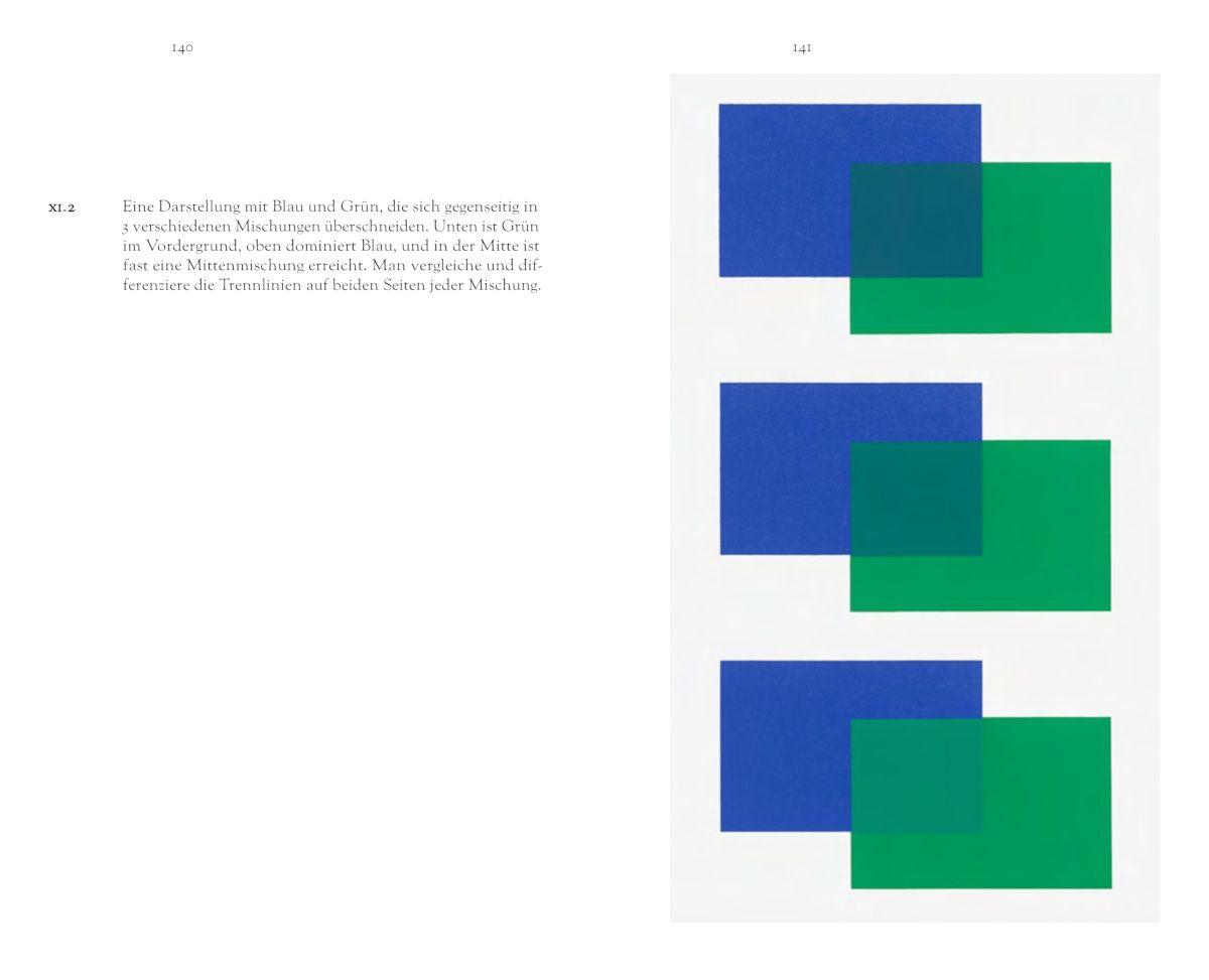 Beispielinhalt (Bild) Josef Albers. Interaction of Color