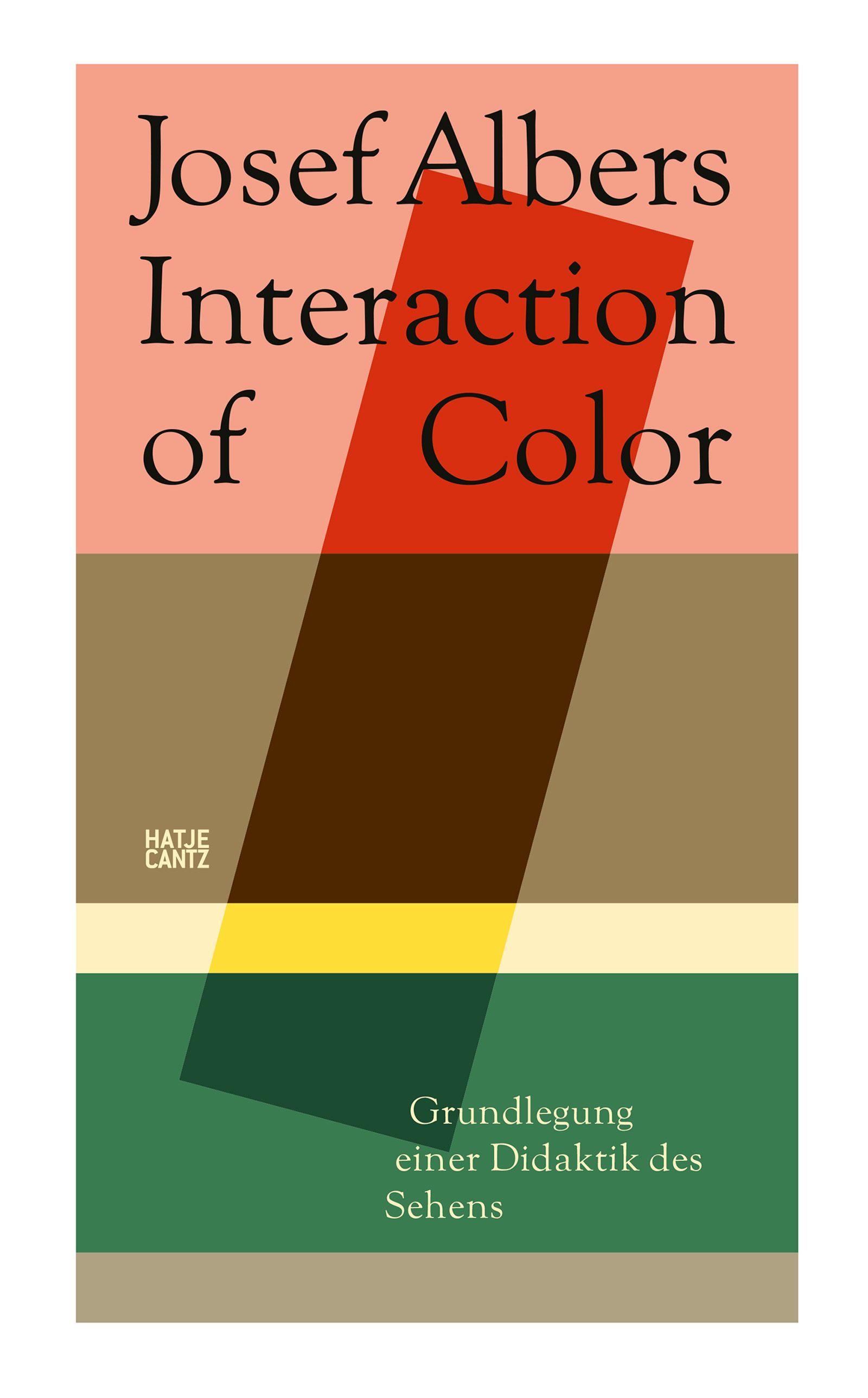 Vorderes Coverbild Josef Albers. Interaction of Color