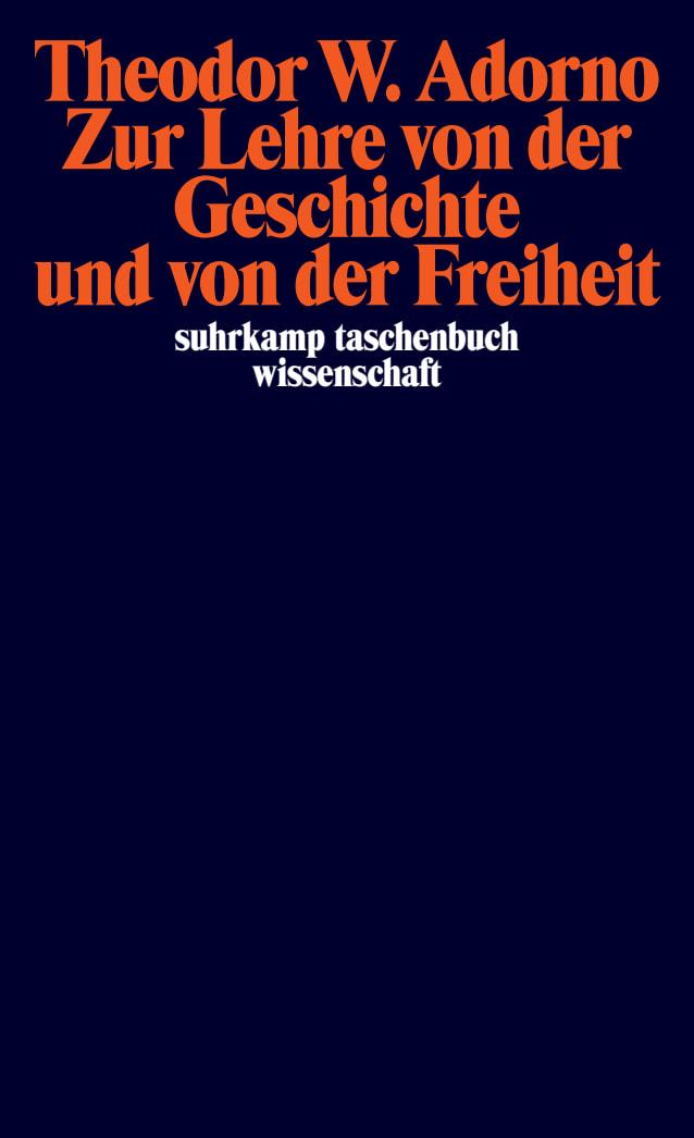 Vorderes Coverbild Zur Lehre von der Geschichte und von der Freiheit