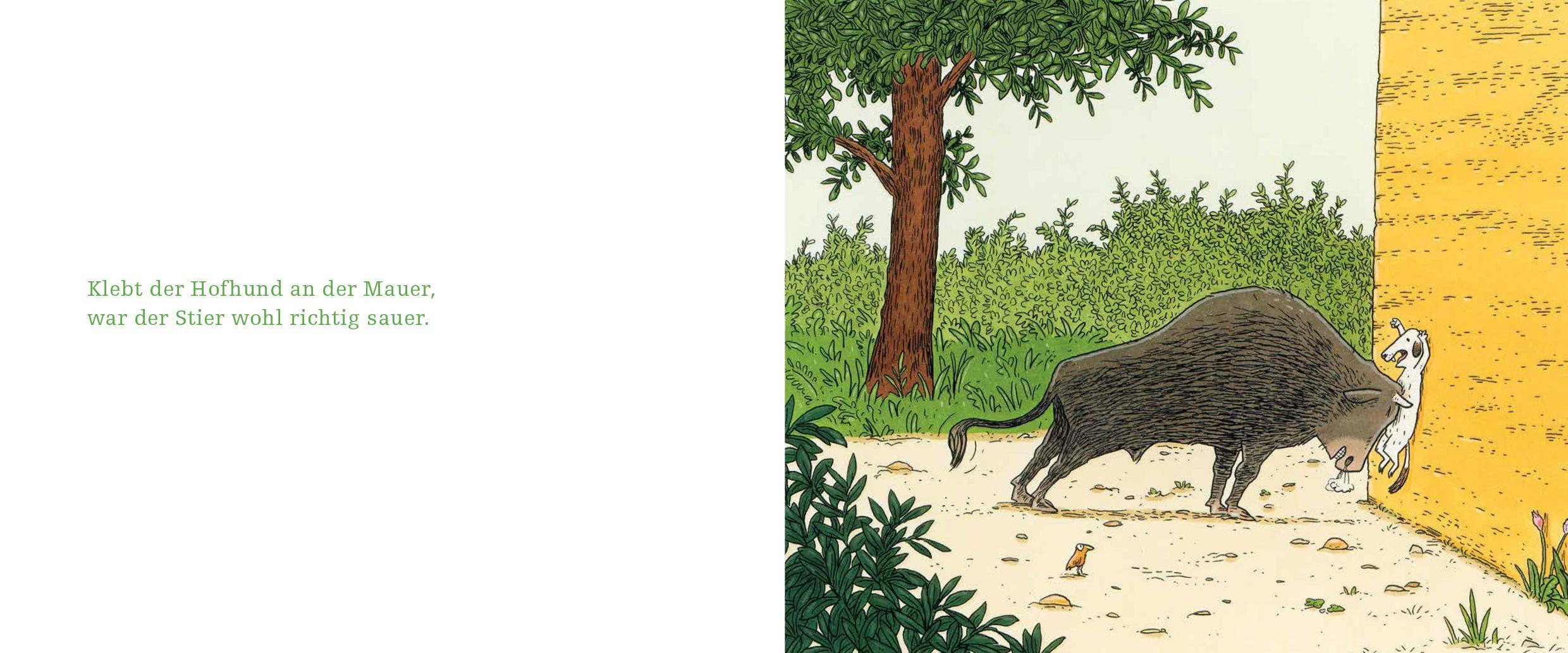 Beispielinhalt (Bild) Wenn die Kuh am Himmel schwirrt