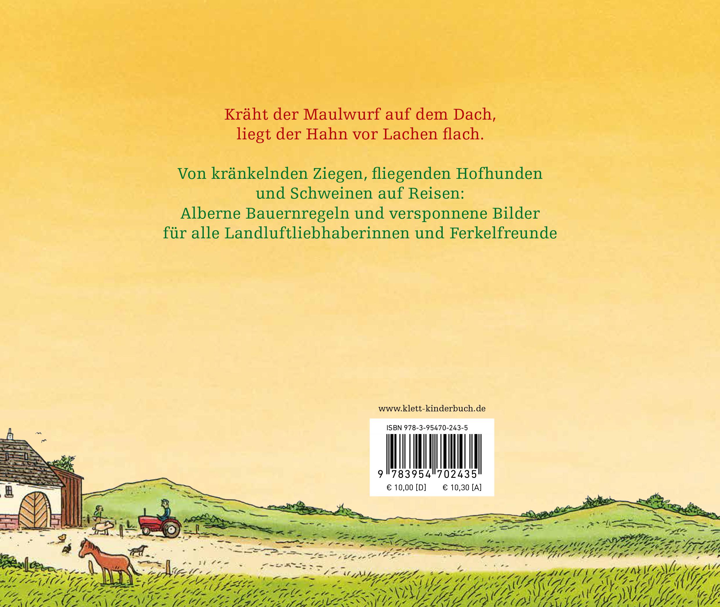 Rückseitencover Wenn die Kuh am Himmel schwirrt