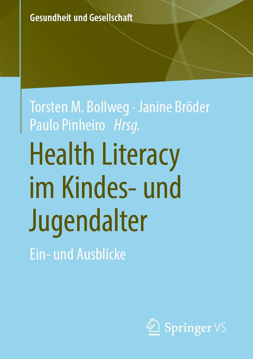 Vorderes Coverbild Health Literacy im Kindes- und Jugendalter