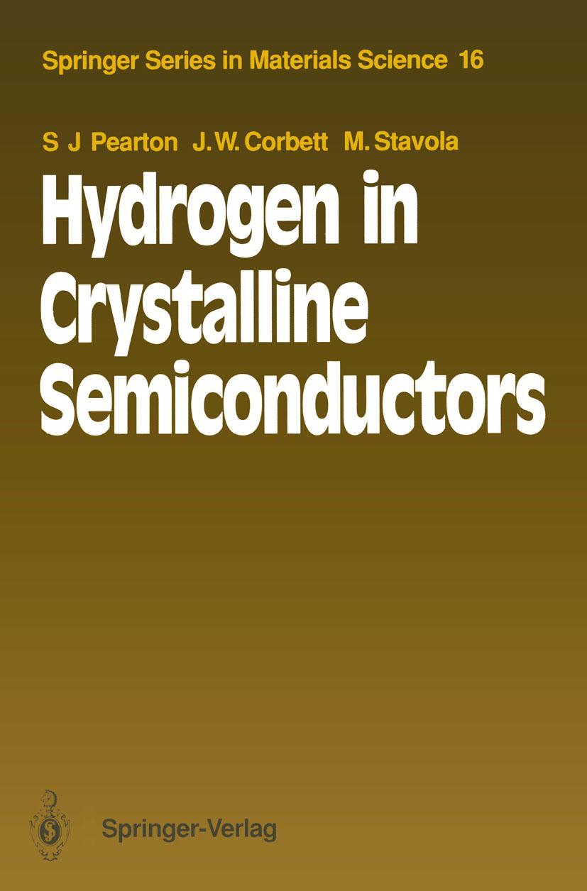 Vorderes Coverbild Hydrogen in Crystalline Semiconductors