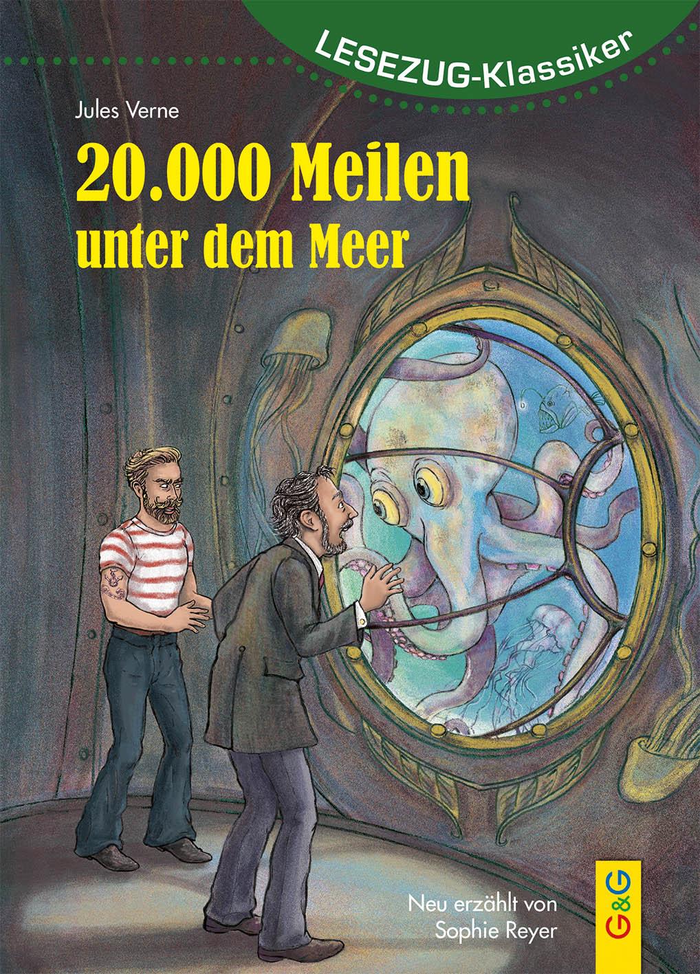 Vorderes Coverbild LESEZUG/Klassiker: 20.000 Meilen unter dem Meer