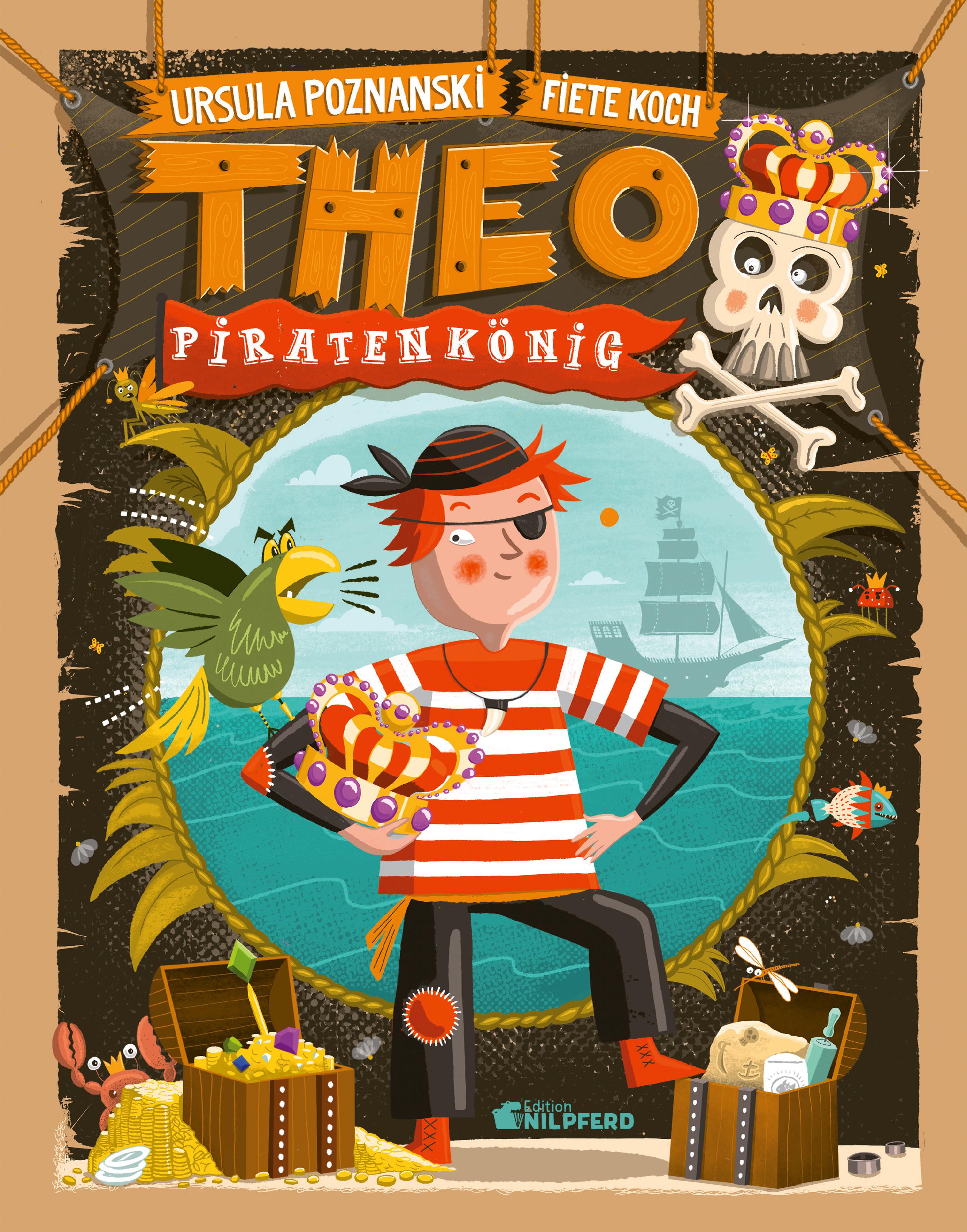 Vorderes Coverbild Theo Piratenkönig