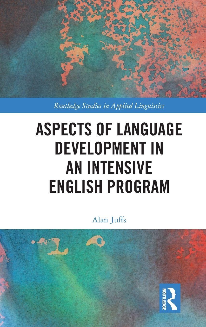 Vorderes Coverbild Aspects of Language Development in an Intensive English Program