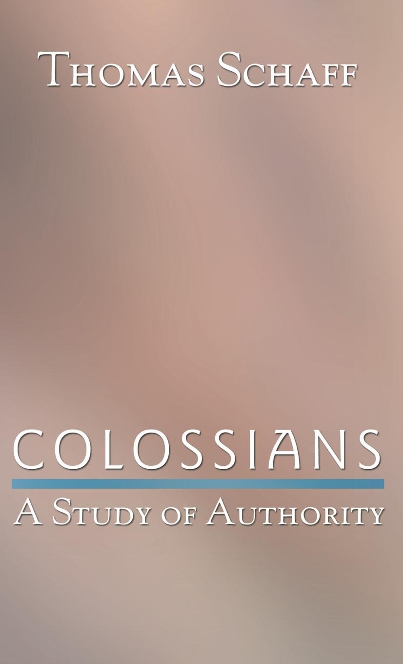 Vorderes Coverbild Colossians