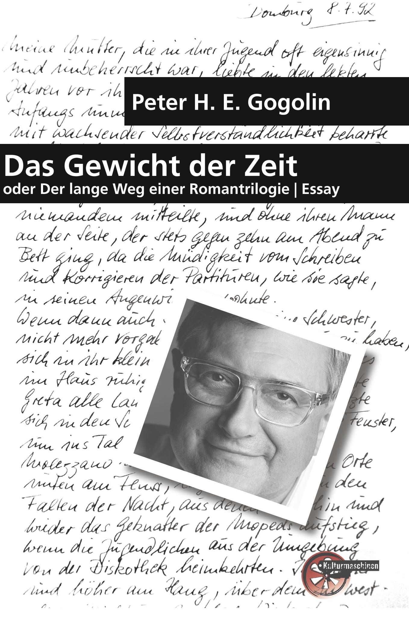 Vorderes Coverbild Das Gewicht der Zeit