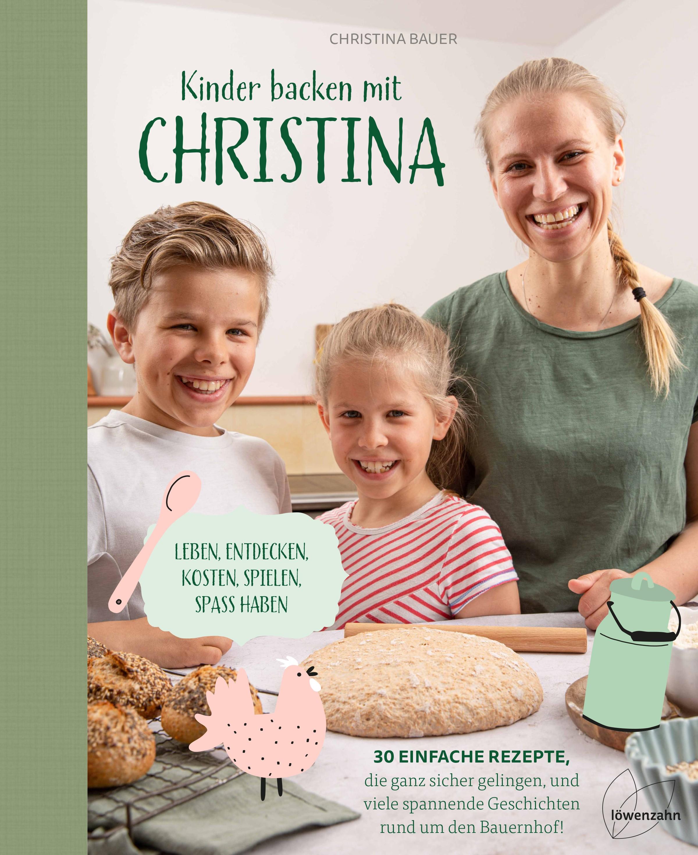 Vorderes Coverbild Kinder backen mit Christina