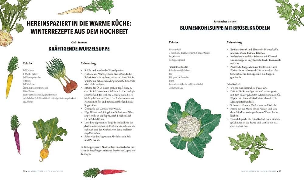 Beispielinhalt (Bild) Das sensationelle Winterhochbeet