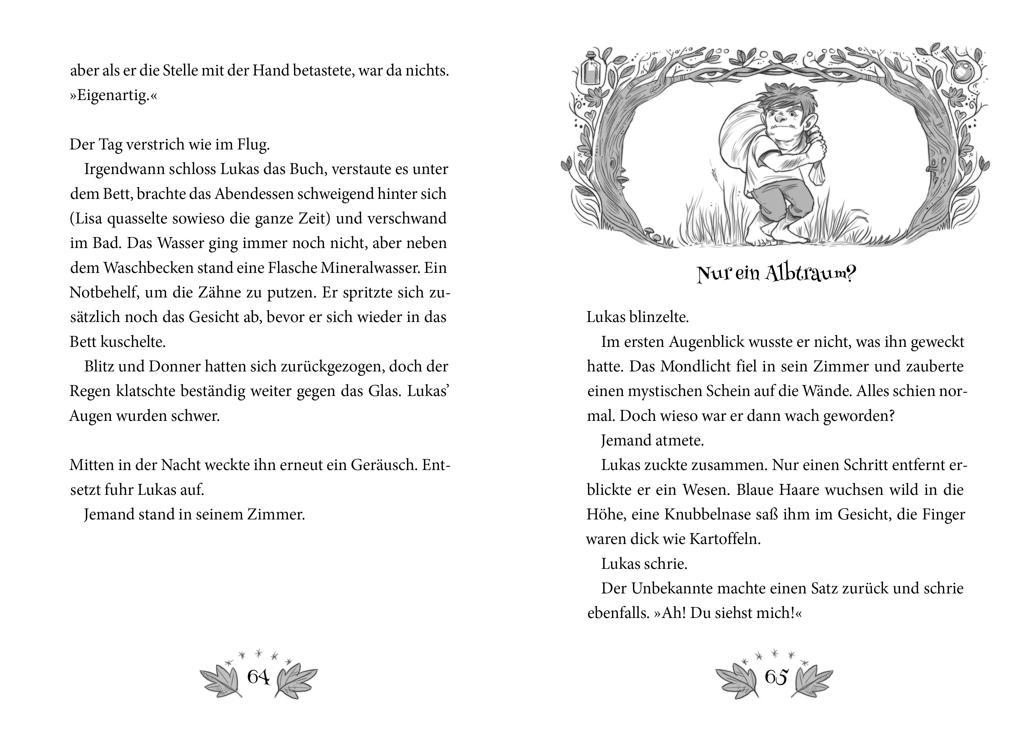 Beispielinhalt (Bild) Flüsterwald - Das Abenteuer beginnt (Flüsterwald, Staffel I, Bd. 1)