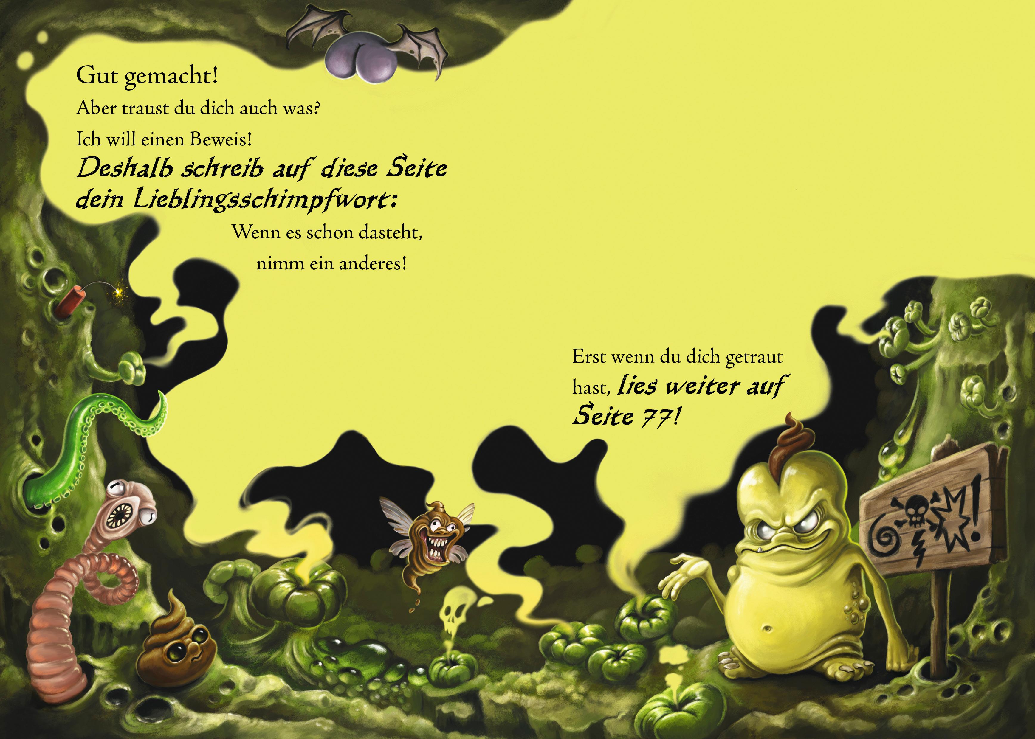Beispielinhalt (Bild) Das kleine Böse Buch - Spezial