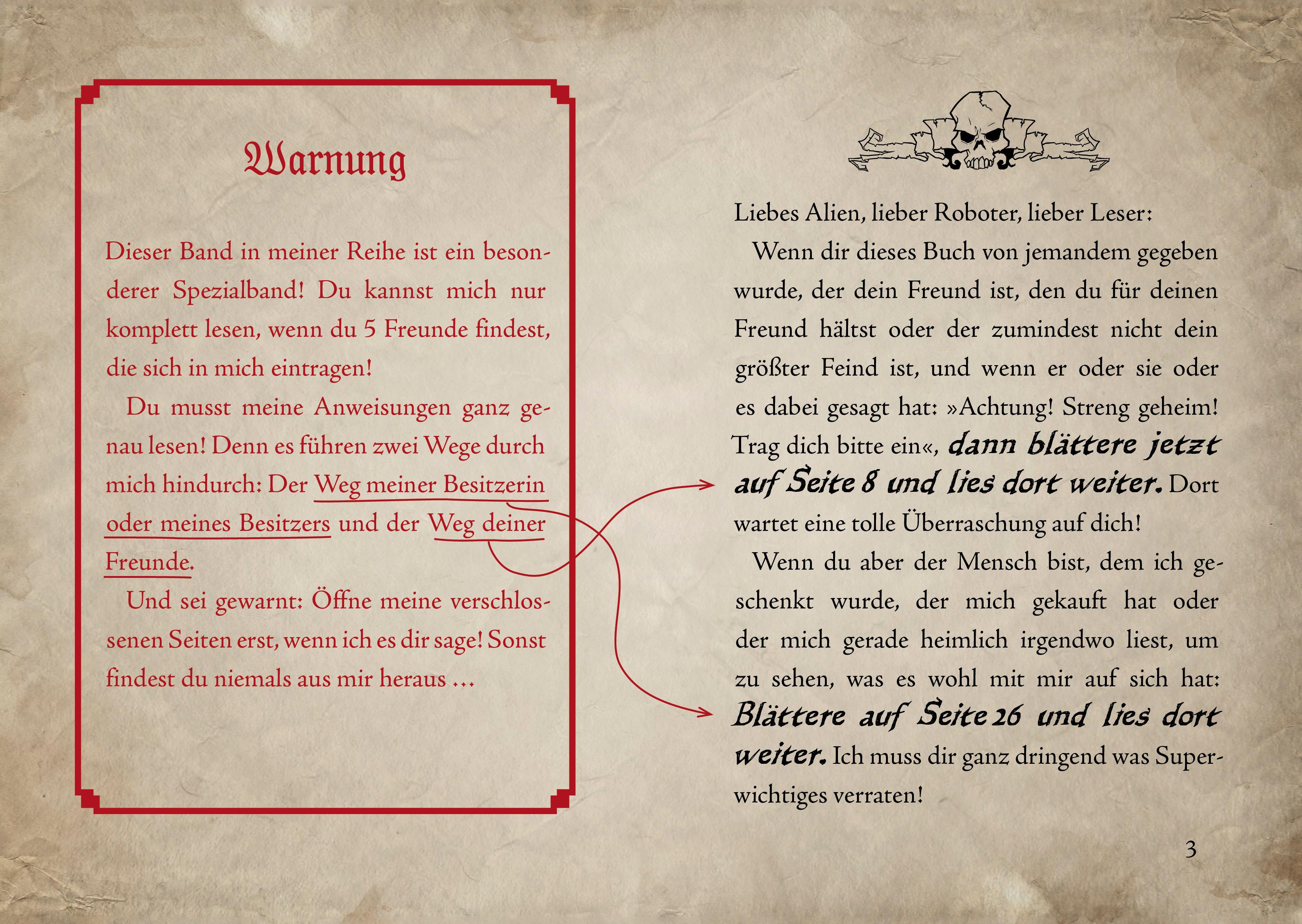 Beispielinhalt (Bild) Das kleine Böse Buch - Spezial