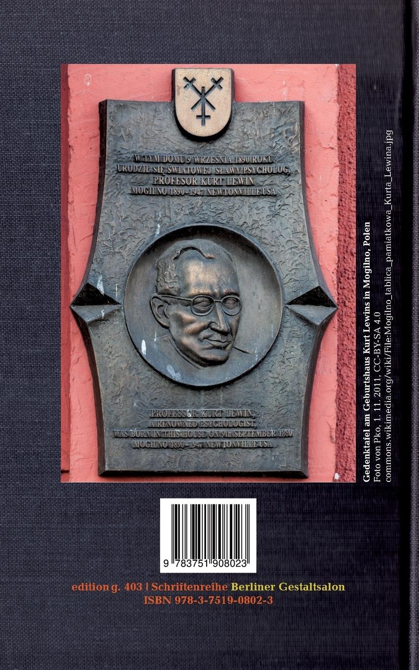 Rückseitencover Kurt Lewins Kritik der Ganzheit