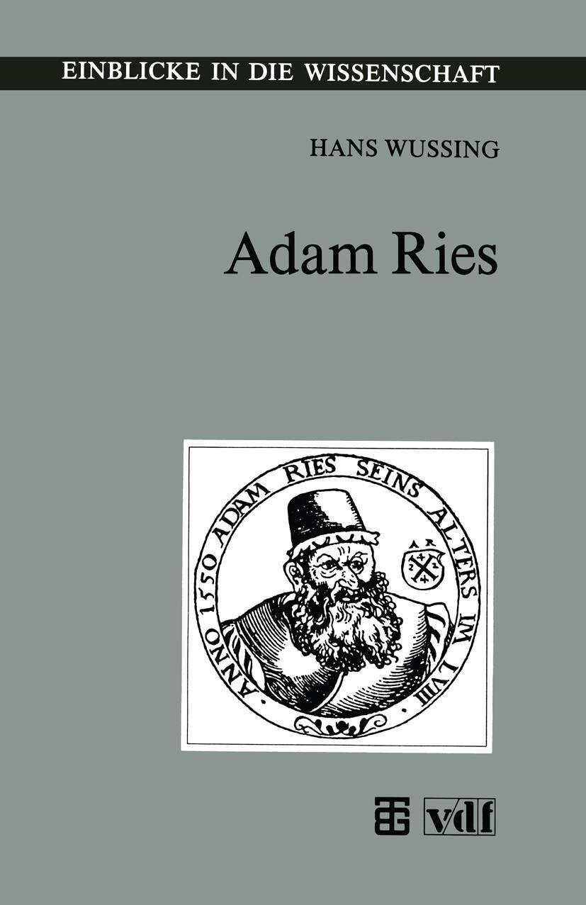 Vorderes Coverbild Adam Ries