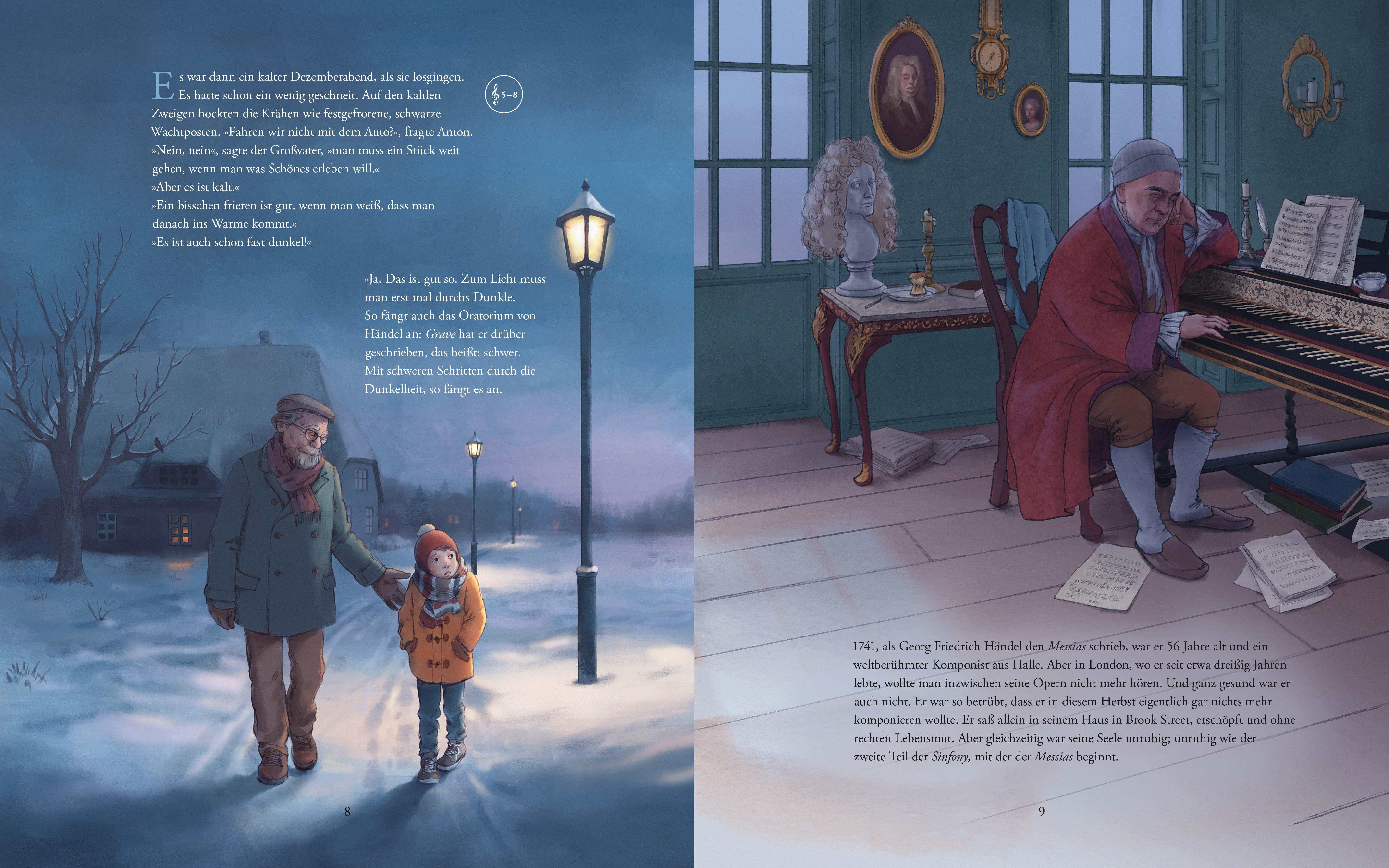 Beispielinhalt (Bild) Der Messias (Das musikalische Bilderbuch mit CD und zum Streamen)