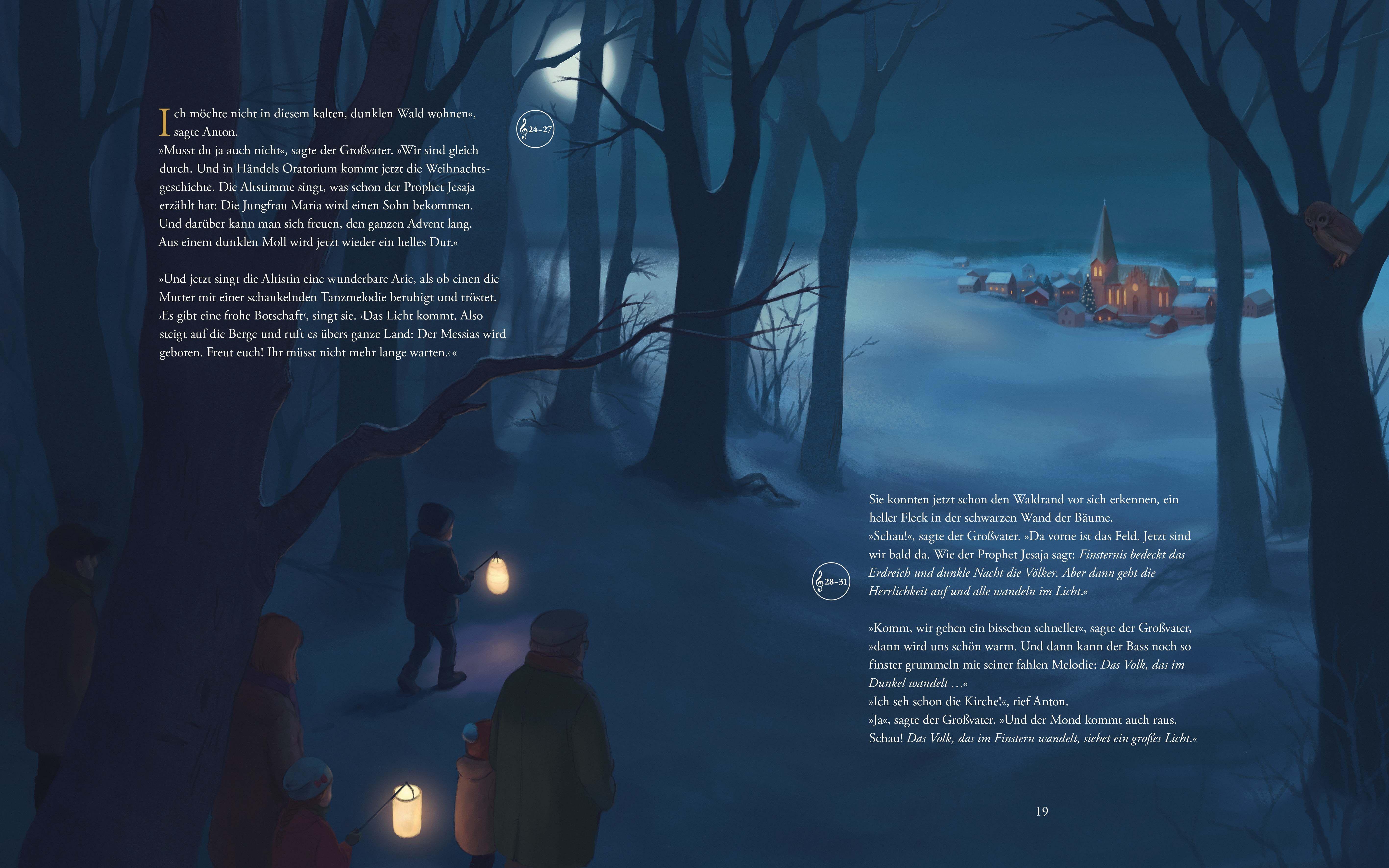 Beispielinhalt (Bild) Der Messias (Das musikalische Bilderbuch mit CD und zum Streamen)