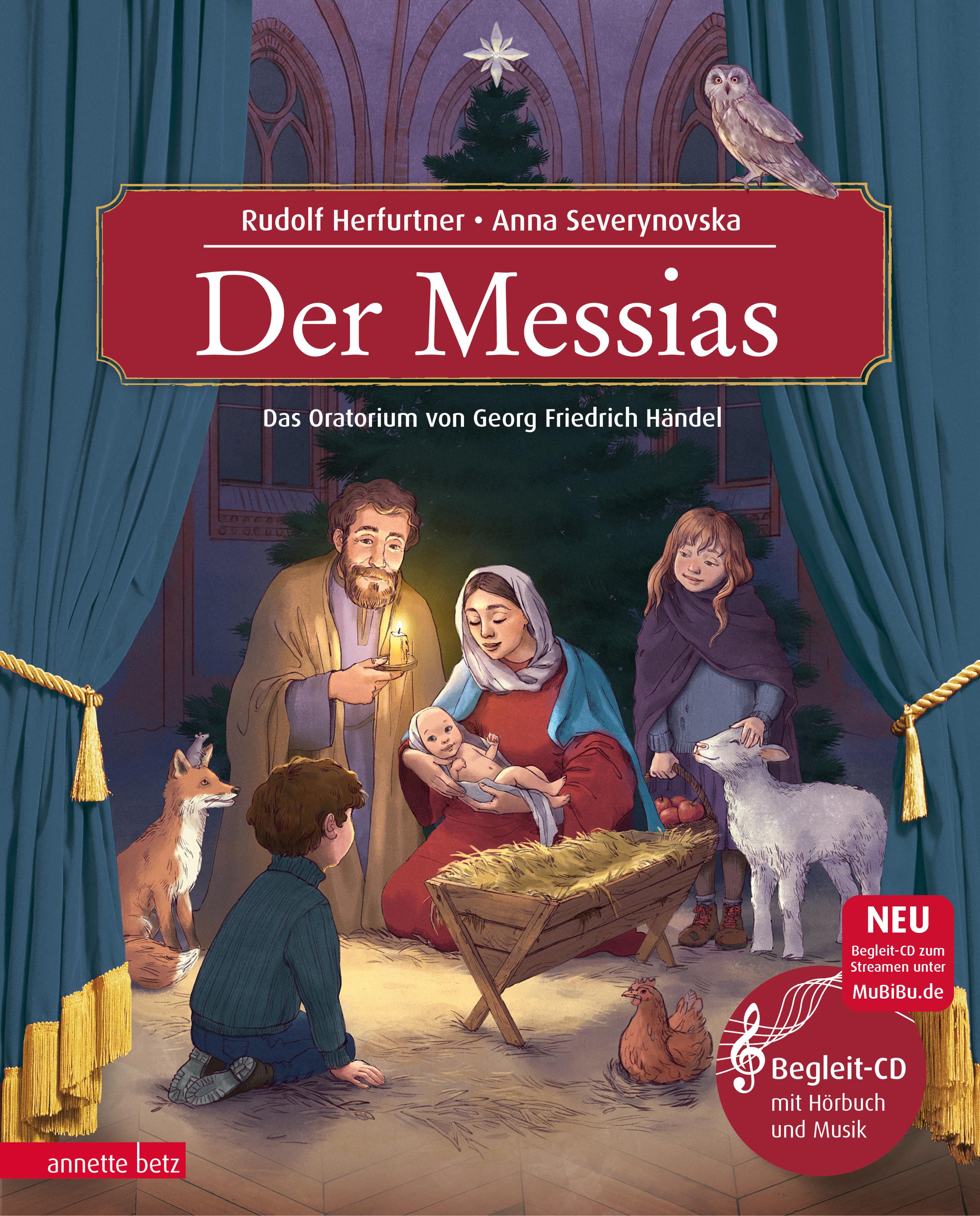 Vorderes Coverbild Der Messias (Das musikalische Bilderbuch mit CD und zum Streamen)