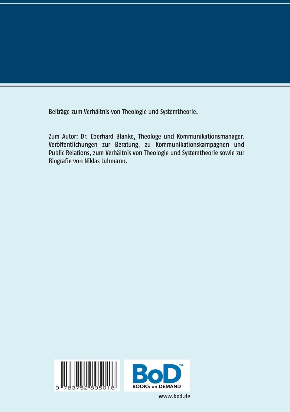 Rückseitencover Systemtheoretische Beobachtungen IV