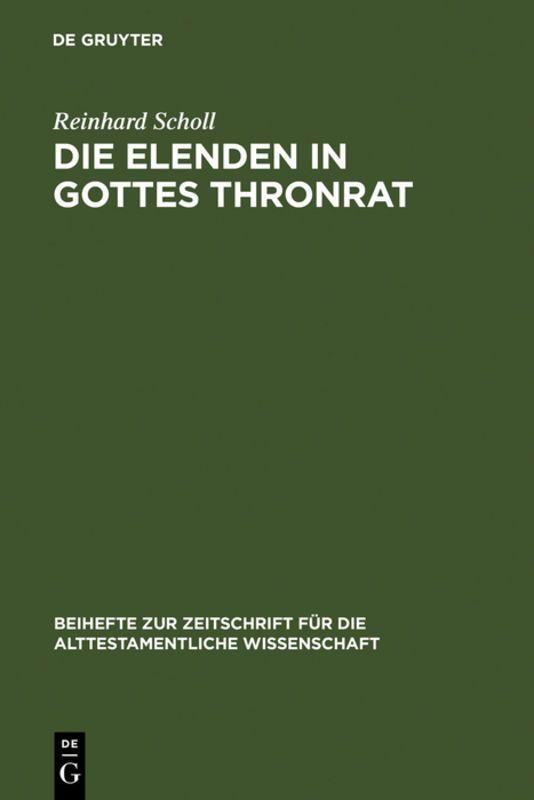 Vorderes Coverbild Die Elenden in Gottes Thronrat