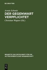 Vorderes Coverbild Der Gegenwart verpflichtet